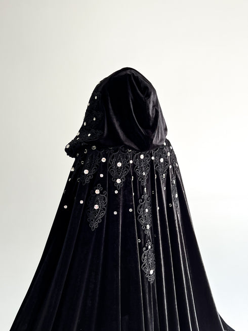 Cape with rhinestones